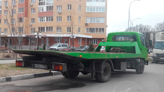 evakuatori v Каширском Шоссе